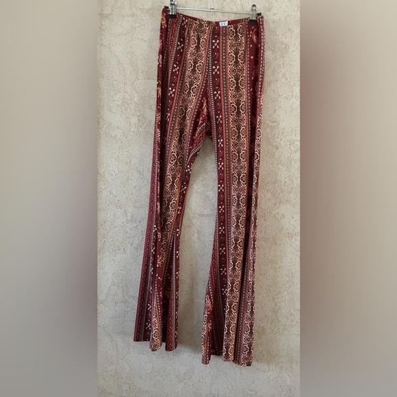πSALE 4 for $10πWindsor Bohemian Flare Pants Size Large - Picture 2 of 5